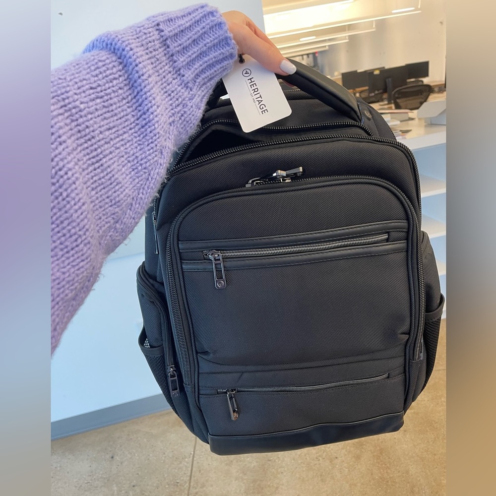 NWT Heritage Dual Compartment Laptop Backpack